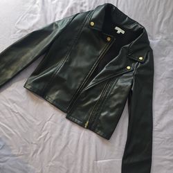 Size 8 Girls leather jacket
