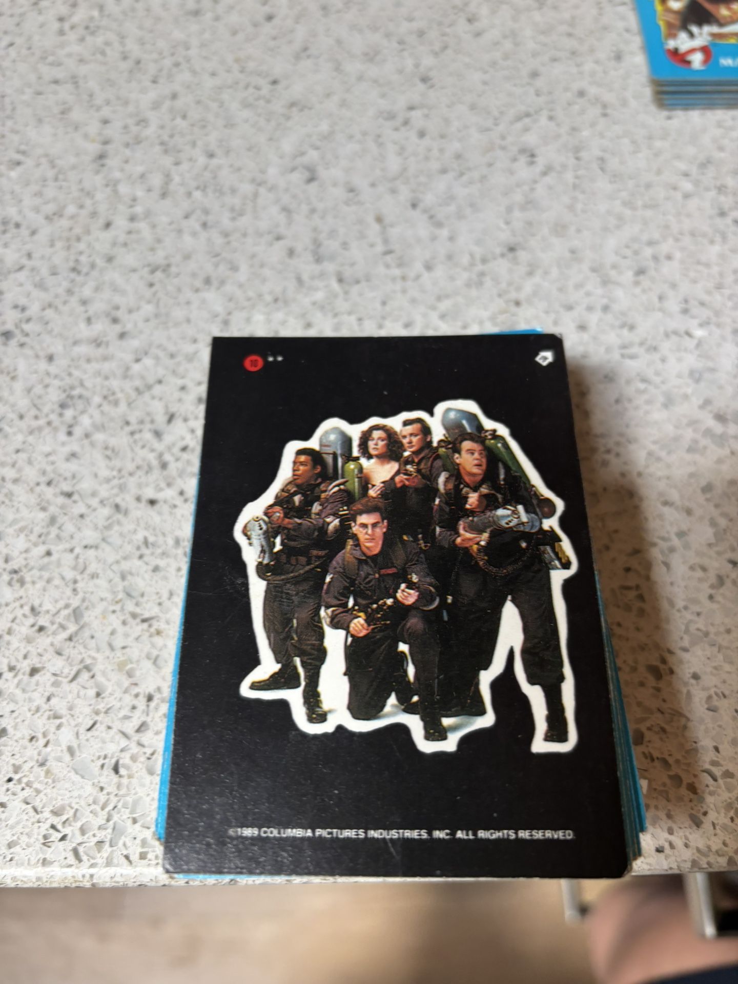 Ghost Busters 2 Collector Movie Cards