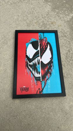 Marvel venom art frame
