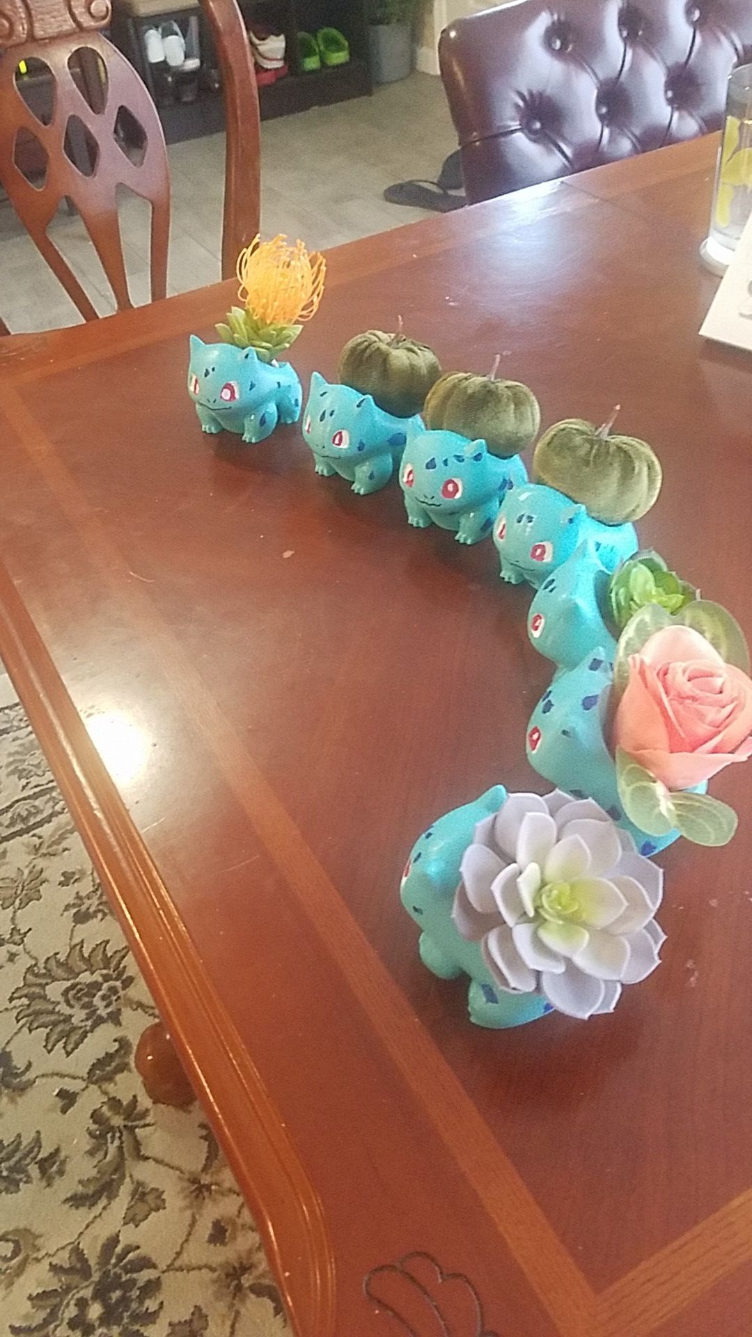 Bulbasaur Succulent Army!