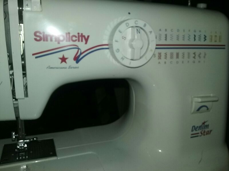 Simplicity SW210 Denim Star Sewing Machine