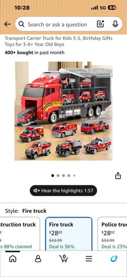 Fire Truck Rescue-NEW