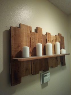 Rustic Farmhouse shelving