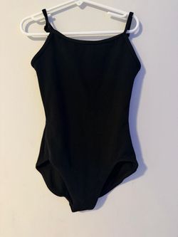 Black Camisole Dance Leotard