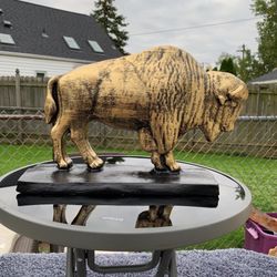 The Golden Buffalo Statue