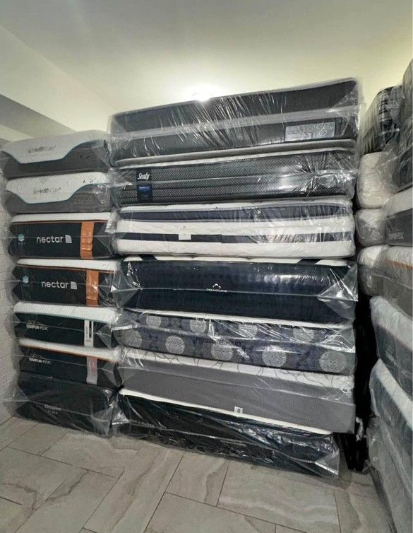 Beautyrest, Sealy, Purple, Casper, Nectar, Avocado, Stearns & Foster, Serta, Aireloom, Tempur-Pedic, Saatva, GhostBed