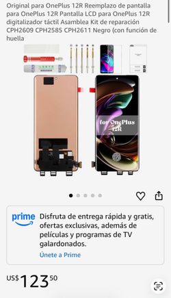OnePlus 12R LCD Screen Replacement Assembly Kit