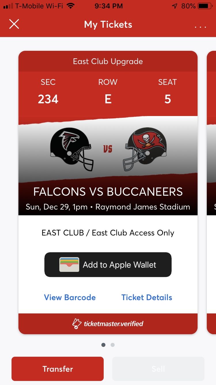 Falcons vs Buccaneers