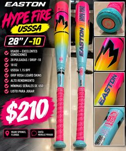 Easton hype fire 2026 28 -10