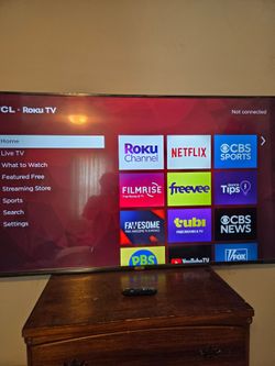 65" TCL Television