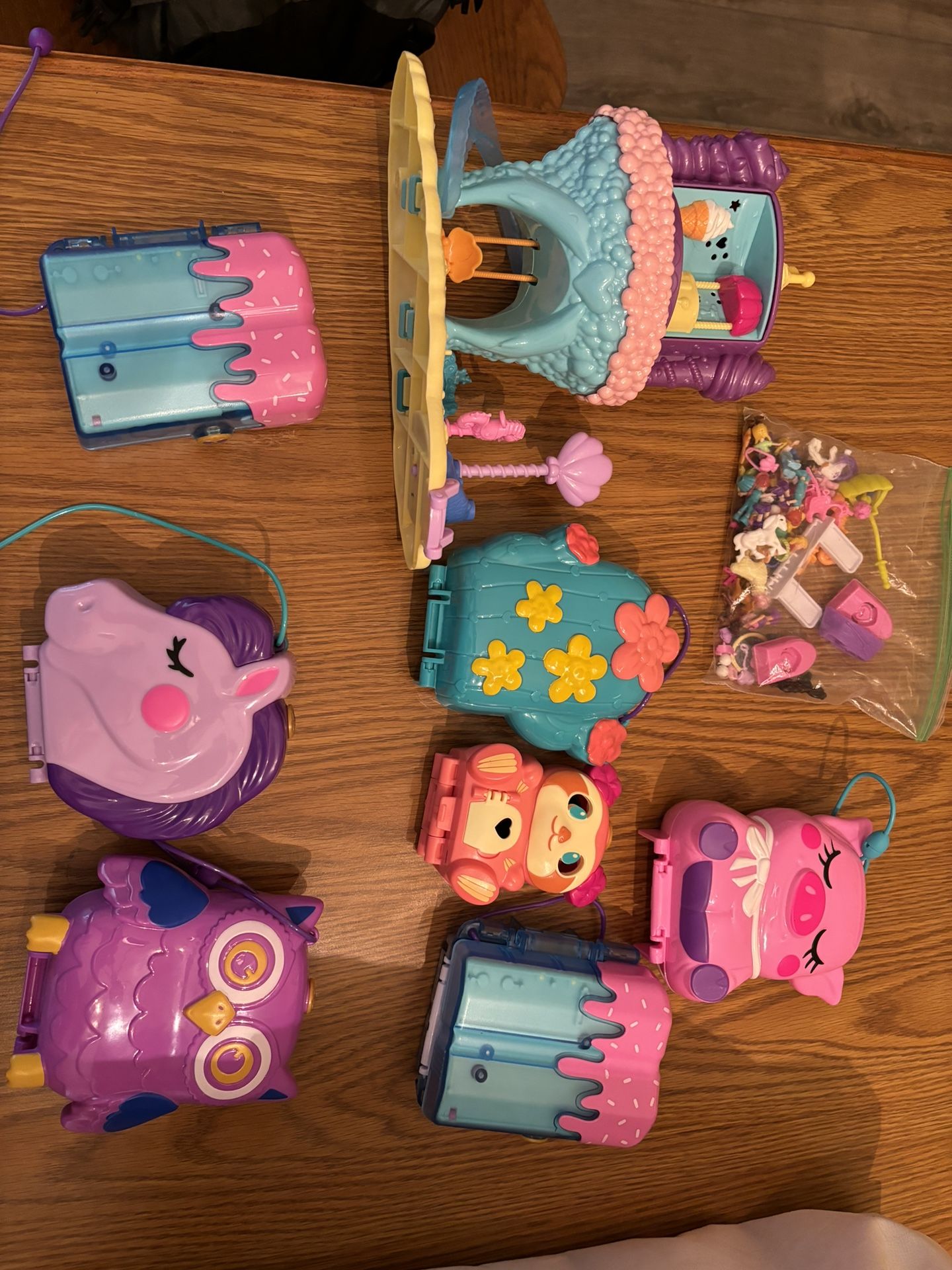 Polly Pockets(set of 8)
