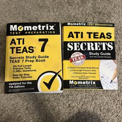 ATI TEAS MOMETRIX STUDY GUIDE PREP BOOK