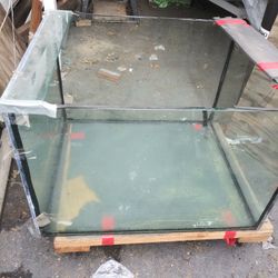 Glass Square Fish Tank 110 Gallons.