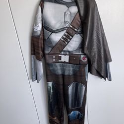 Kids Star Wars Mandalorian Costume M (7/8) 