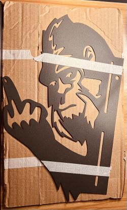 Funny Bigfoot Yard Decor