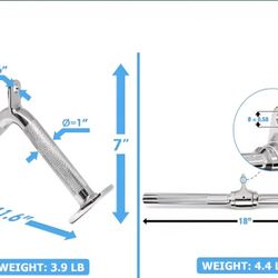 Combo Tricep/V-Handle Home Gym NEW