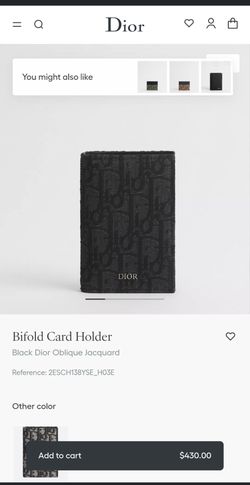 Dior Bi-fold