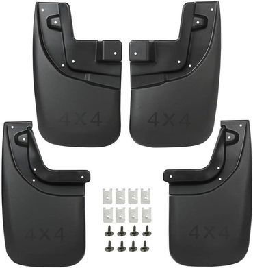 NEW! PIT66 Mud Flaps, Compatible with 2005-2015 Toyota Tacoma with OEM Fender Flares