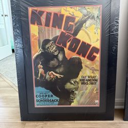1933 King Kong Movie Poster
