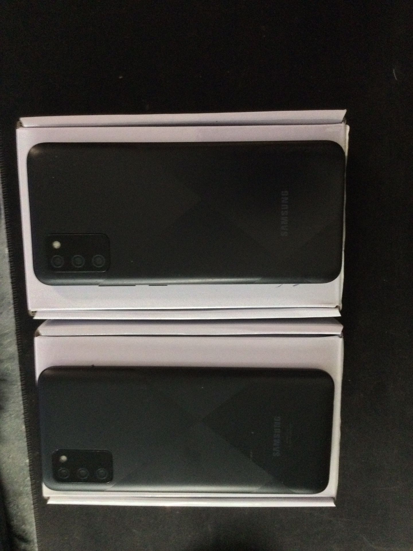 SET OF TWO SAMSUNG A025V A02 S SMART PHONES 32GB IN GREAT CONDITION …