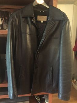 Men's guess leather jacket