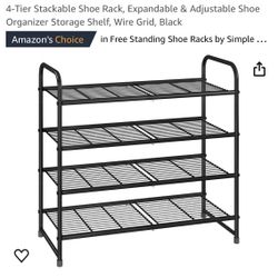 Shoe rack originally $39