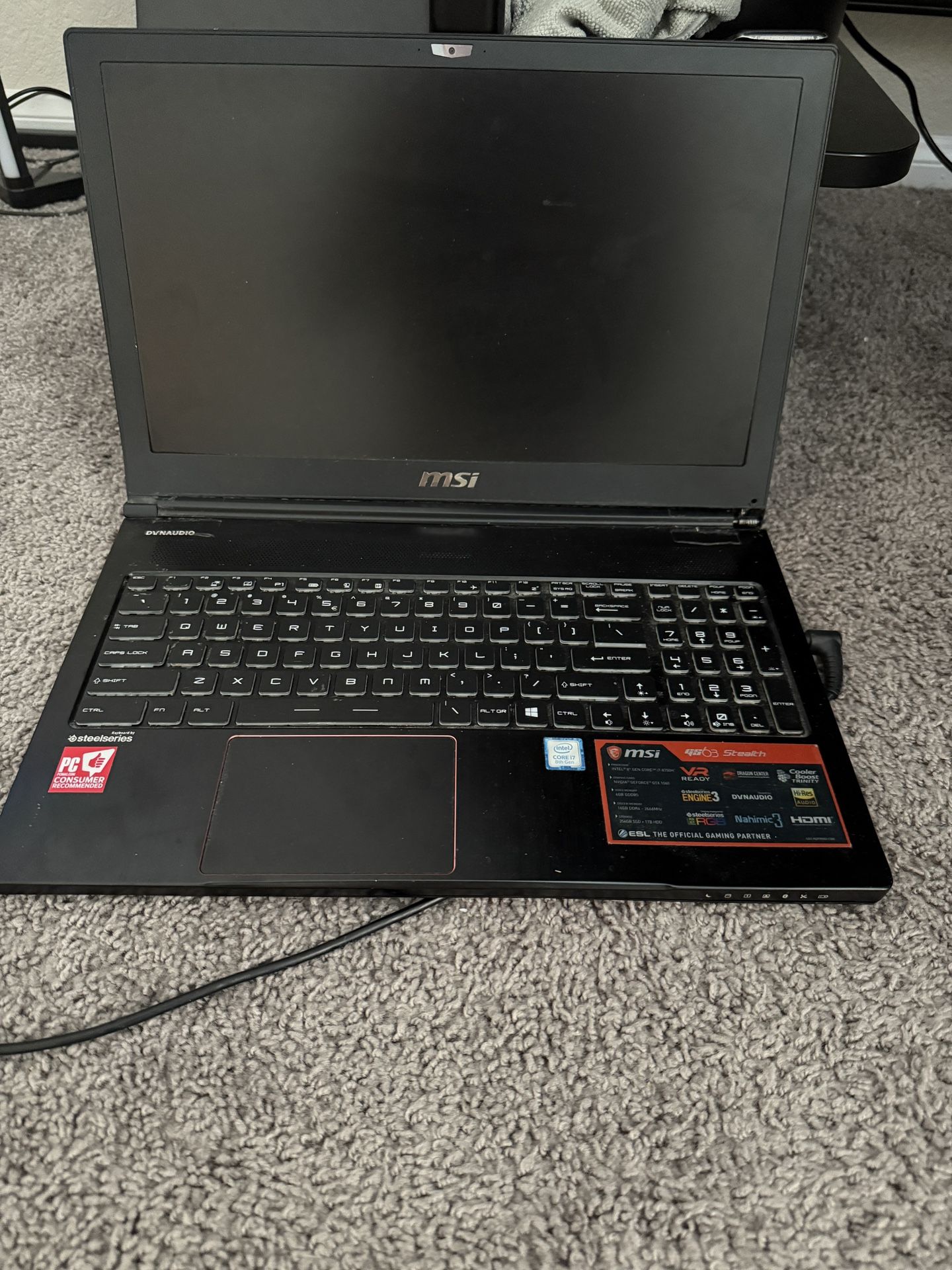 MSI GS63