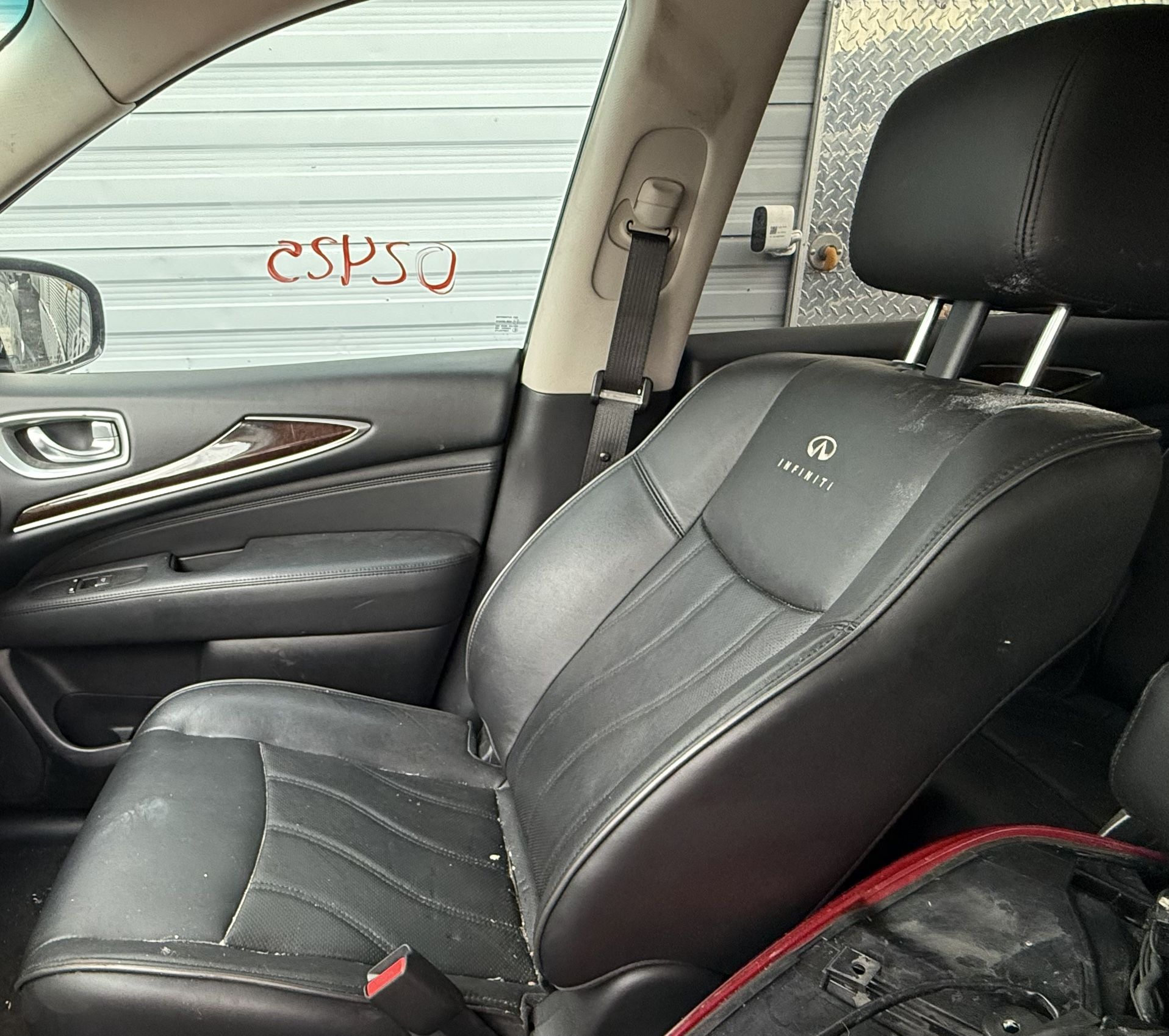 INFINITI QX60 FRONT SEAT SIDE PASSENGER LEATHER / SILLA DELANTERA LADO PASAJERO CUERO