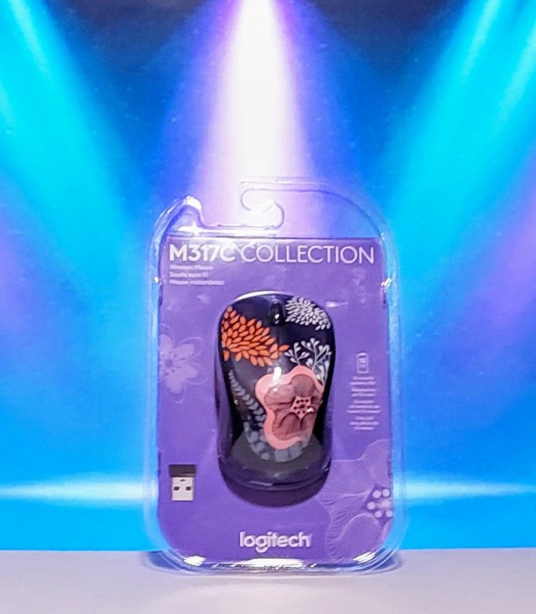 Logitech M317c Collection Forest Floral Wireless Mouse