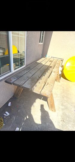 Large outdoor table