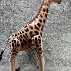Realistic Inflatable Giraffe Jungle Animal Wildlife Safari Toy Party Decoration