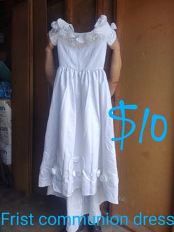 First Communion Dress Size 