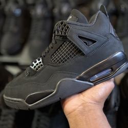 Jordan 4 Black Cat 9.5 / 10 / 10.5 / 11 / 12 / 13 