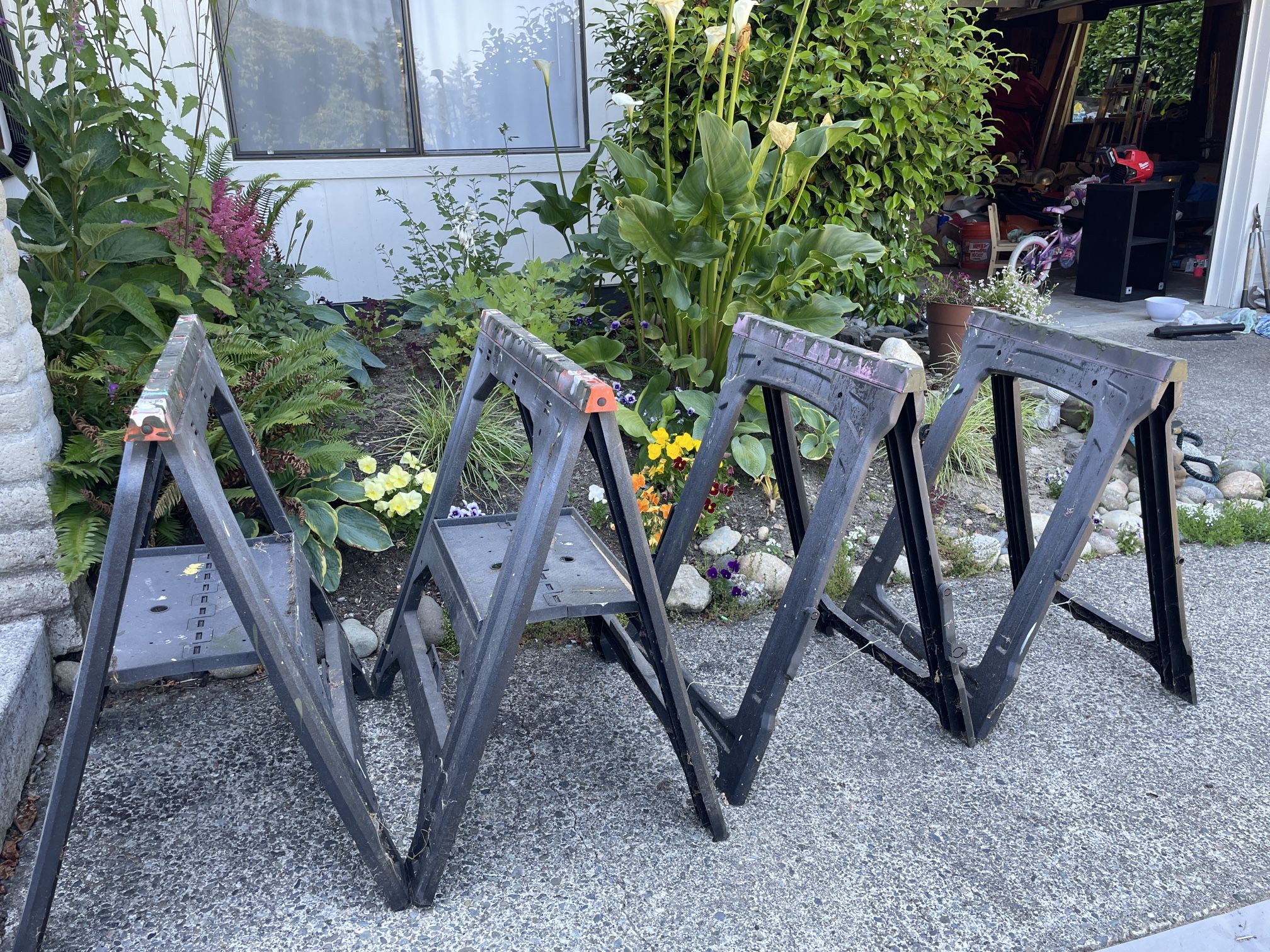 Folding Sawhorse (4 Total)