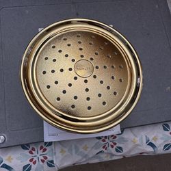 NEW KOHLER Artifacts 1-Spray Patterns 1.75 GPM 6 in. Wall Mount Fixed Shower Head in Vibrant Brushed