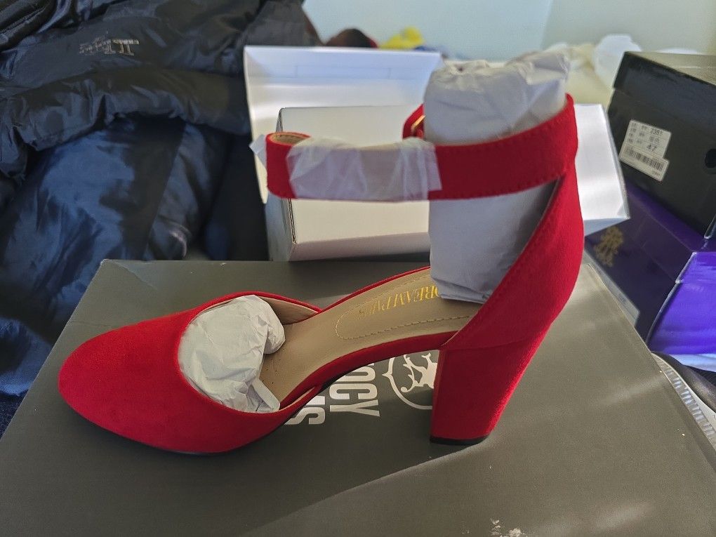 Red Heels Shoe Size 8.5