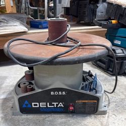 Delta SA350K Shopmaster Boss 1/4 Horsepower 1,724 RPM Benchtop Spindle Sander