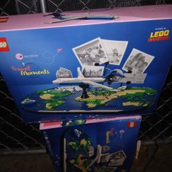Lego Travel Moments  Building Set,World Map For Travelers 