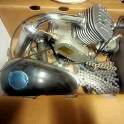 Motor Para Una Bisicleta De  Gas 