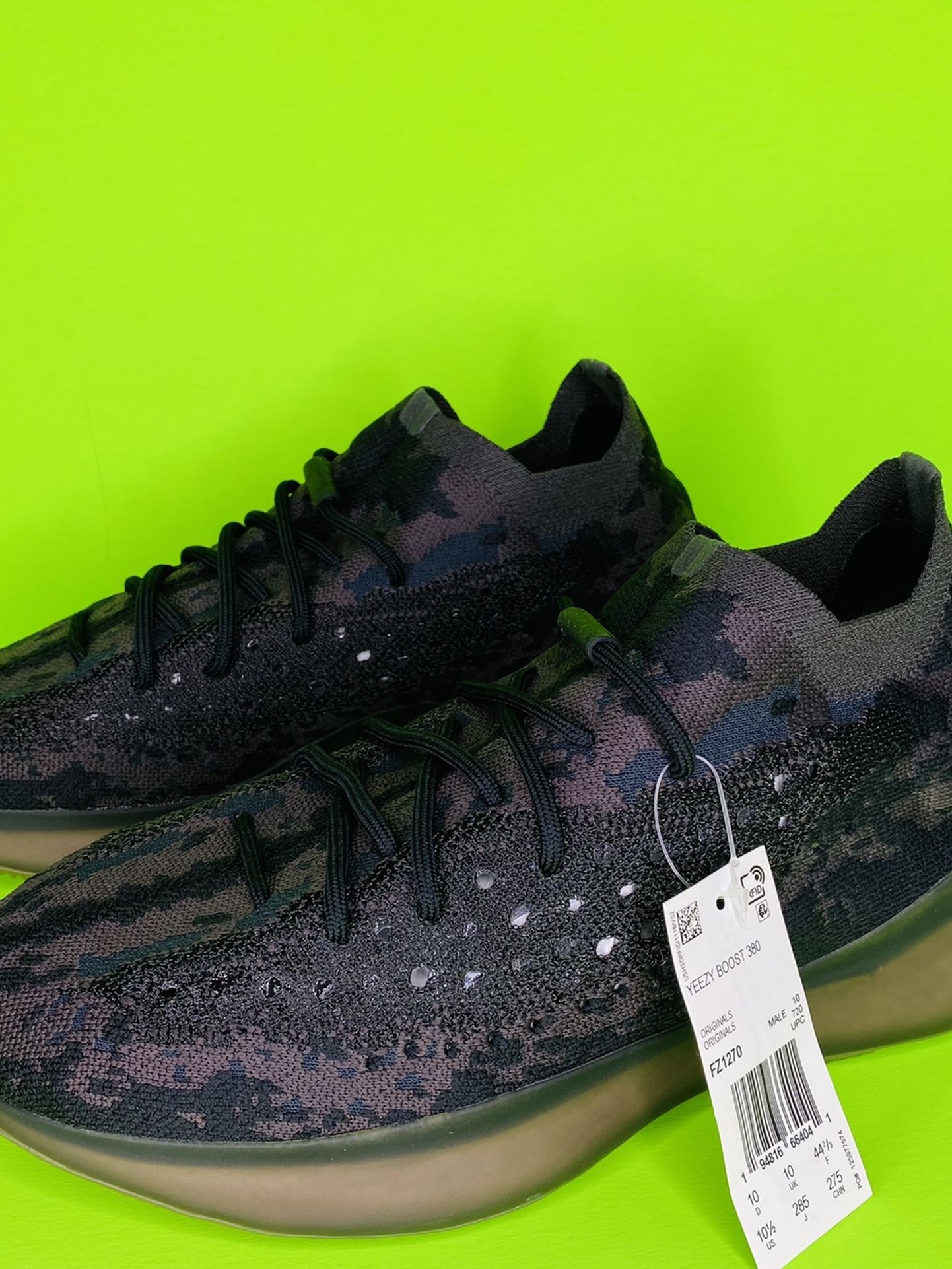 Adidas Yeezy Boost 380 'Onyx Non Reflective' FZ1270