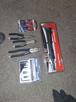 Mixed Tool Lot – Husky Pliers, Ramset, Tapcon & More
