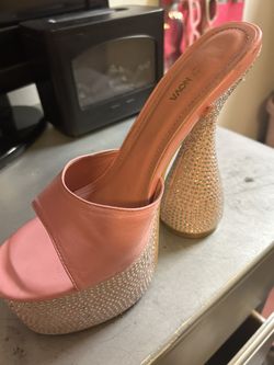 Size 8 Rhinestone Platform Heels 