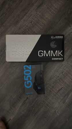 GMMK Keyboard and Logitech Mouse Bundle