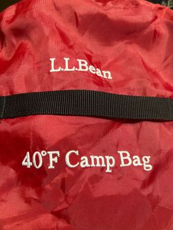 L.L.Bean kids 40°F sleeping bag
