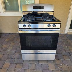 GE Gas Stove Stainless steel