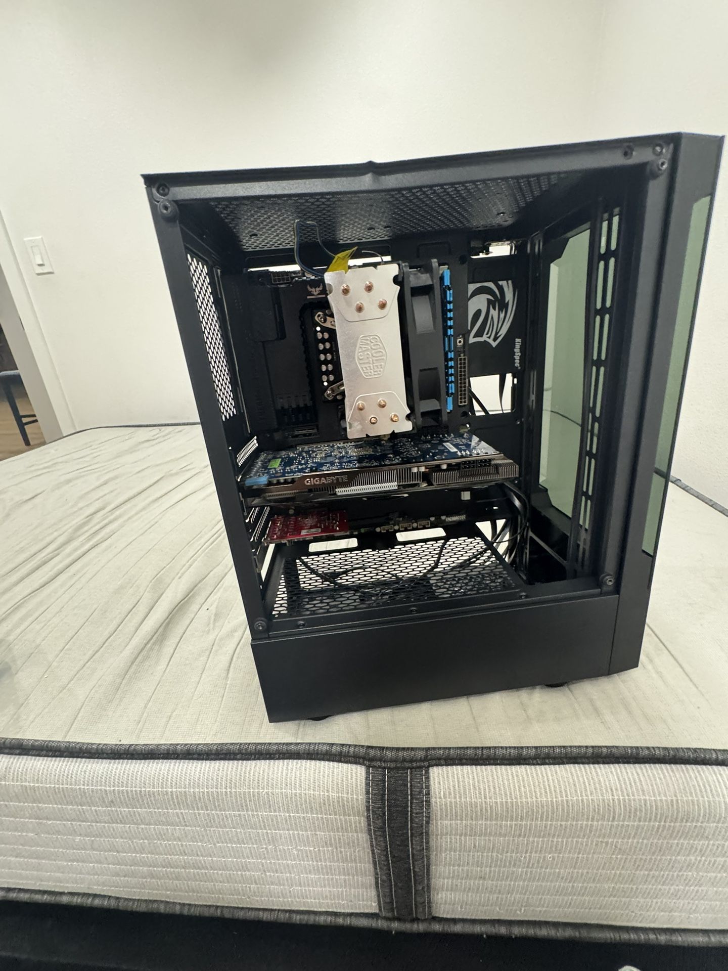 Gaming pc І7 3700k, video card 1060 ti and the motherboard asus tf sabetooth z77 m2 drive at 512GB a
