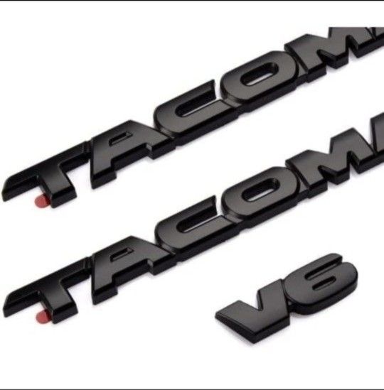 TOYOTA TACOMA BLACKOUT Part EMBLEM OVERLAY KIT GENUINE OEM