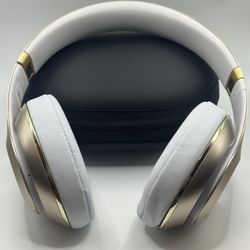 (Authentic) Gold Beats Studio Bluetooth Wireless Headphones with Noise Canceling #2252