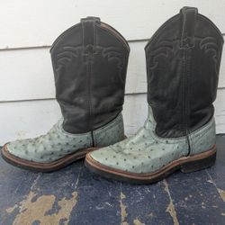 Alex ross Leather/Genuine Ostrich  Size 7.5