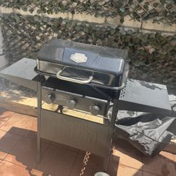 Black Expert Grill BBQ With Bbq cover 